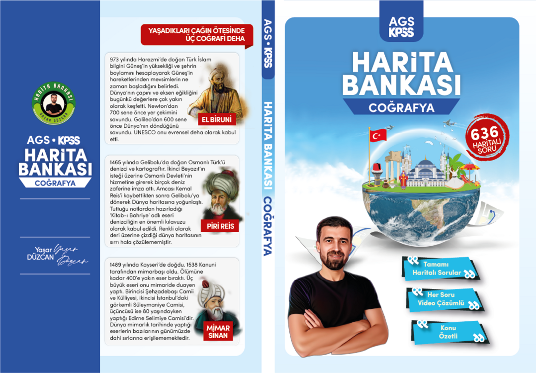 (DENEMETRİK) KPSS ve AGS İçin Harita Bankası