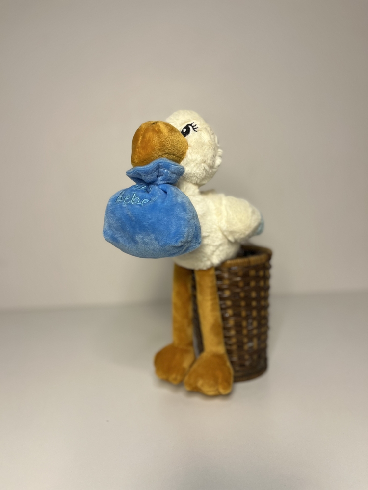 Hoşgeldin Erkek Bebek-30x15cm Kişiye Özel NFC’li Anı Hediye(Kalemlik Ürüne Dahil Değildir)