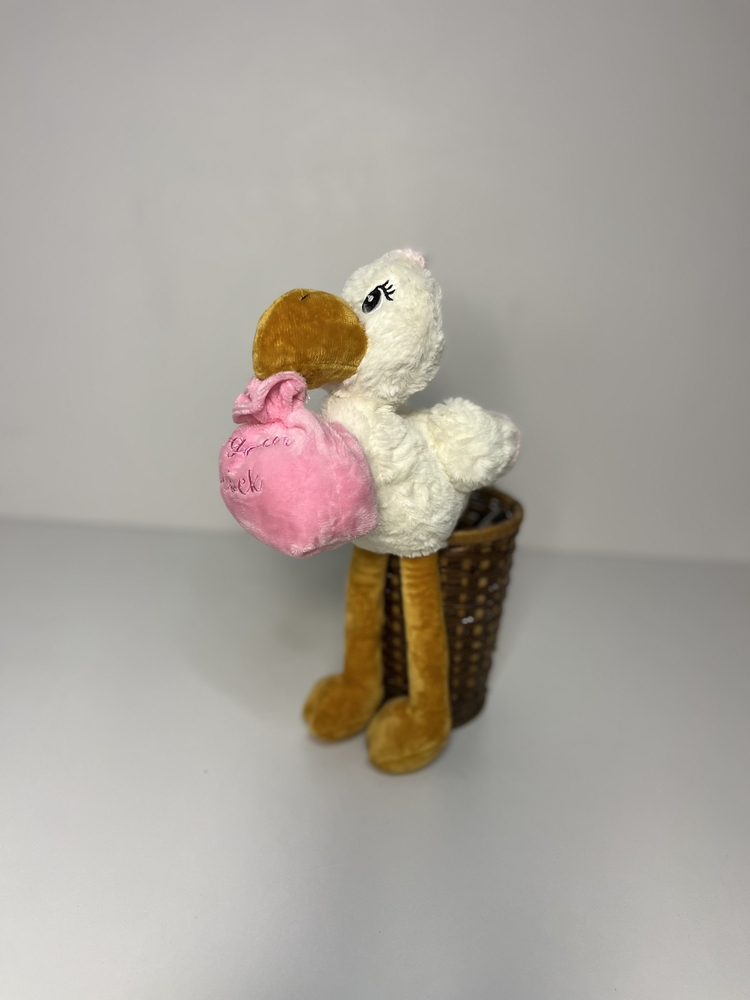 Hoşgeldin Kız Bebek-30x15cm Kişiye Özel NFC’li Anı Hediyesi(Kalemlik Ürüne Dahil Değildir)