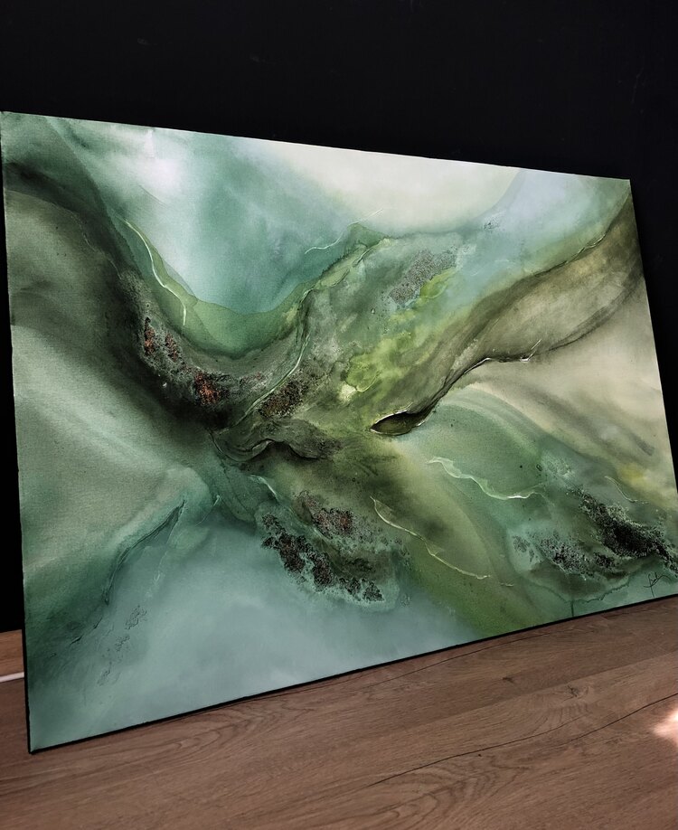 'Race to Genesis’ | 70x100