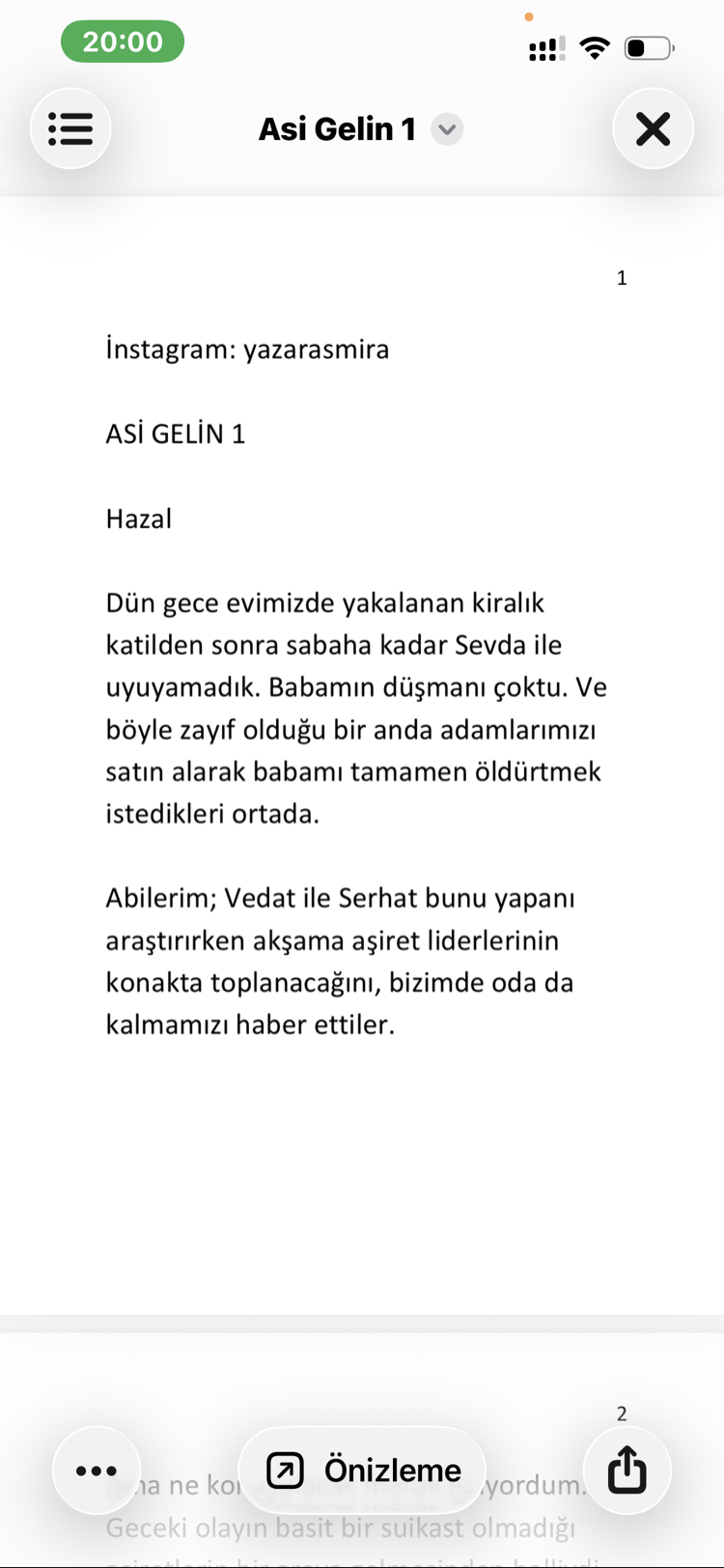 1- Hazal ile Miran Ağa +18 (pdf)