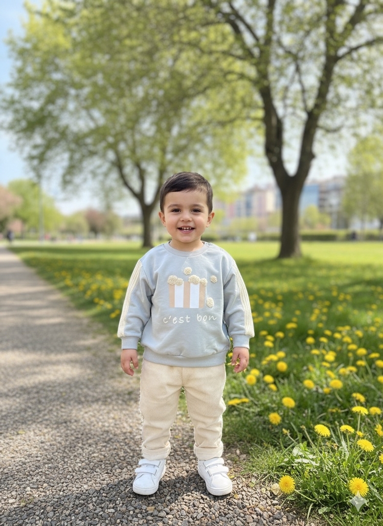 POPCORN kadife pantolon alt üst takım ( 1 BEDEN KÜÇÜK TERCİH EDEBİLİRSİNİZ