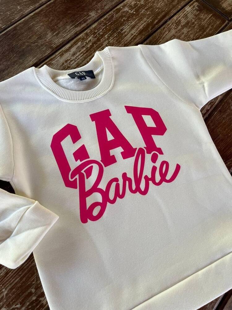 GAP BARBİE 3 İPLİK ŞARDONLU ALT ÜST TAKIM