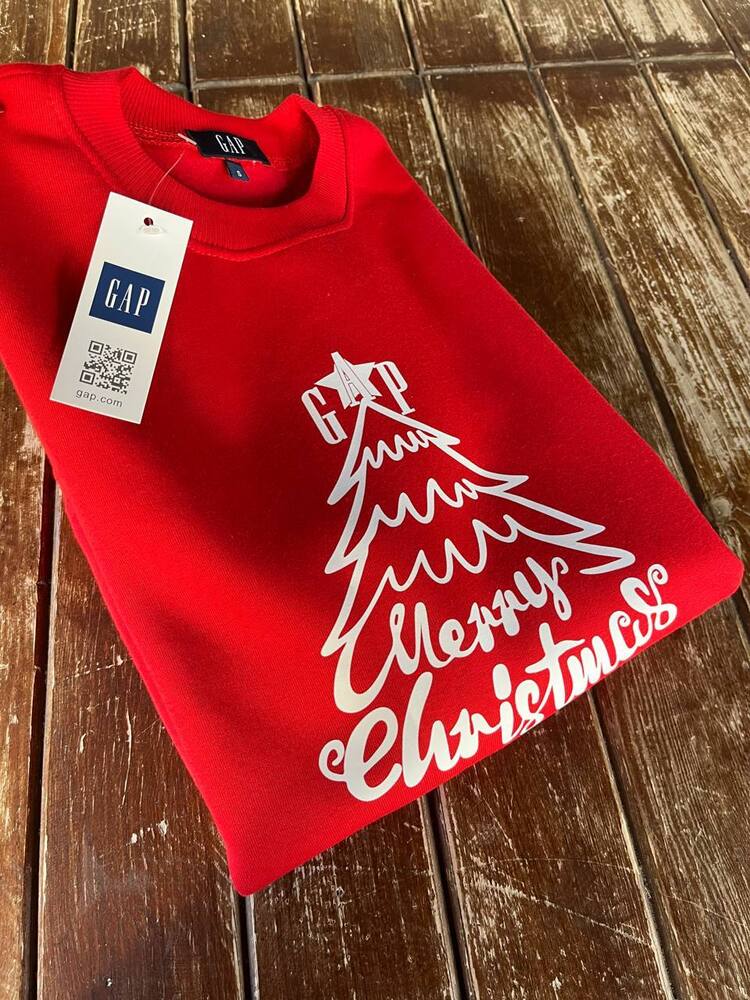 YETİŞKİN SWEATSHIRT NOEL DETAYLI