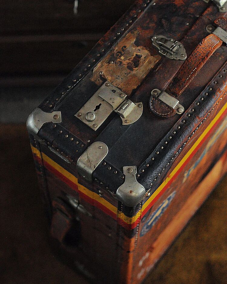 Vintage Seyahat Bavulu 