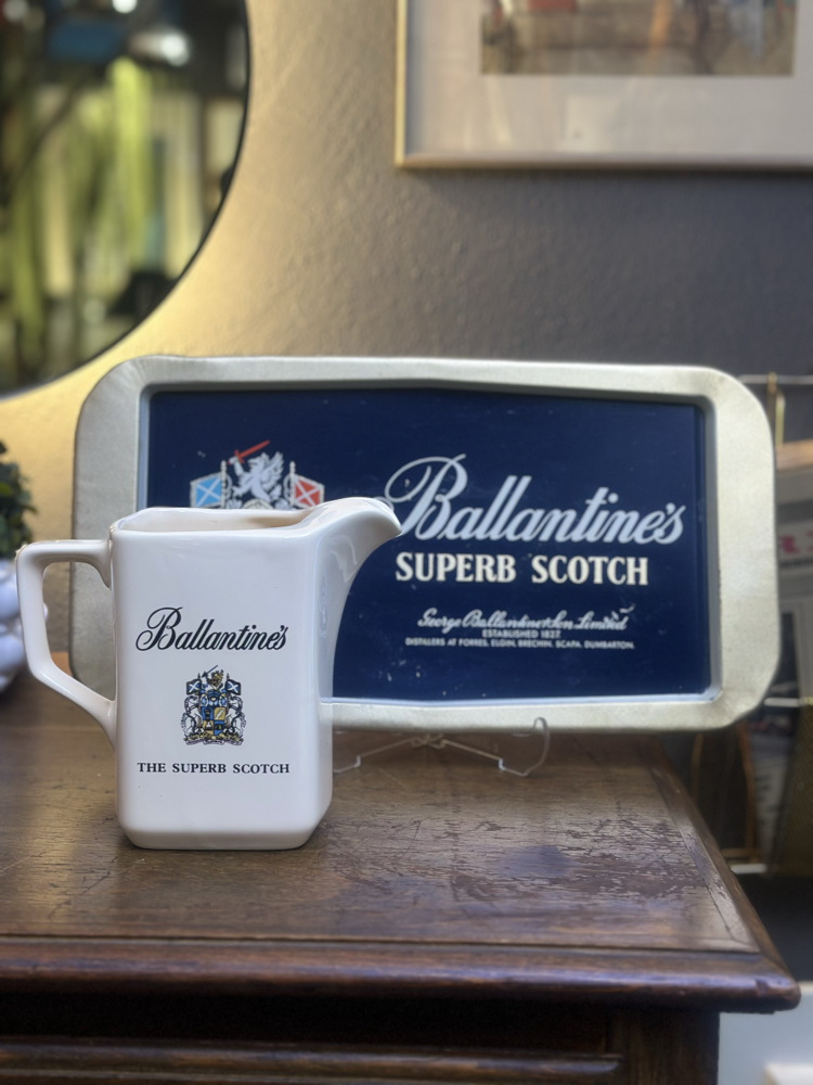 Ballantines Viski Tepsi Ve Karafı