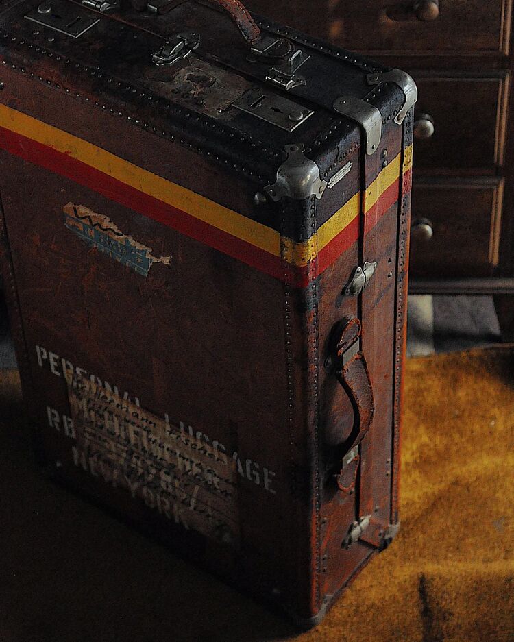 Vintage Seyahat Bavulu 