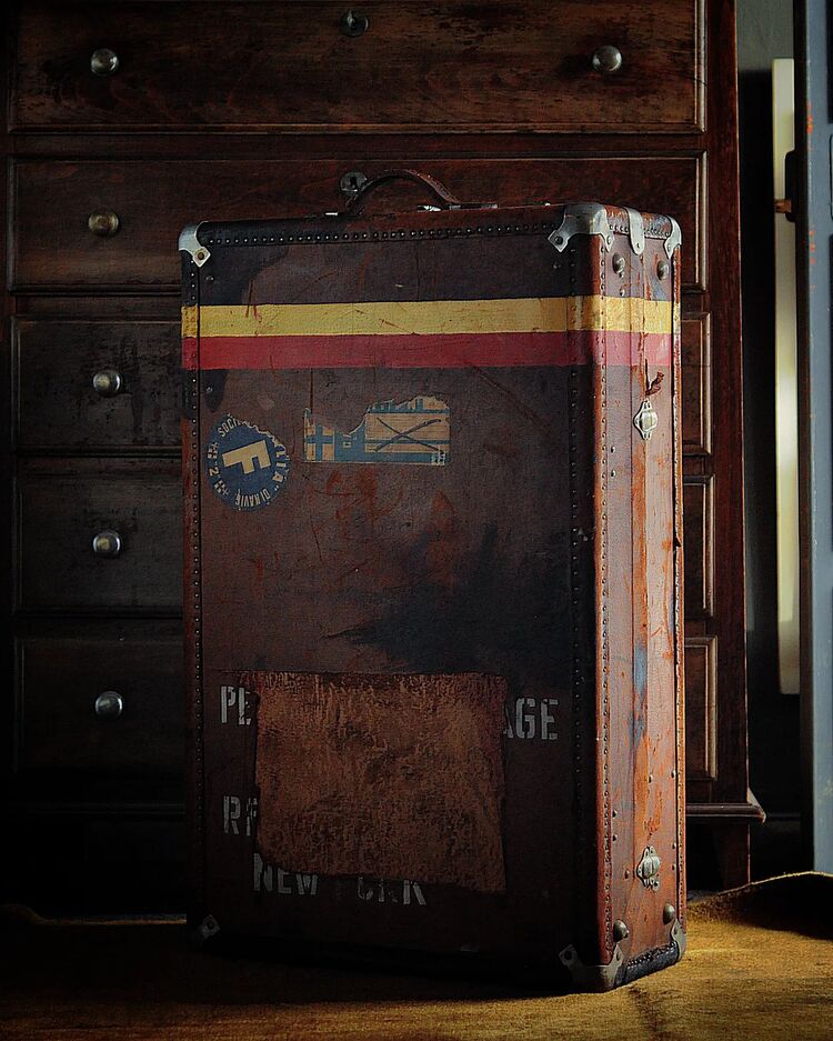 Vintage Seyahat Bavulu 