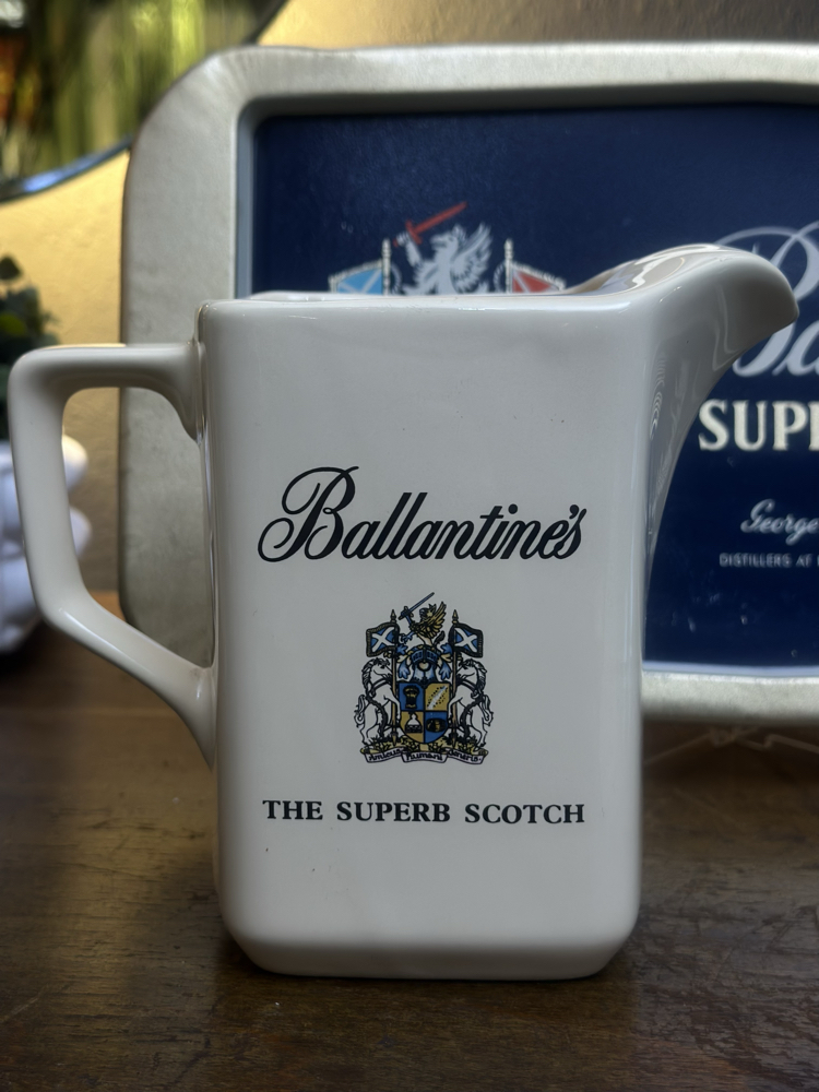 Ballantines Viski Tepsi Ve Karafı