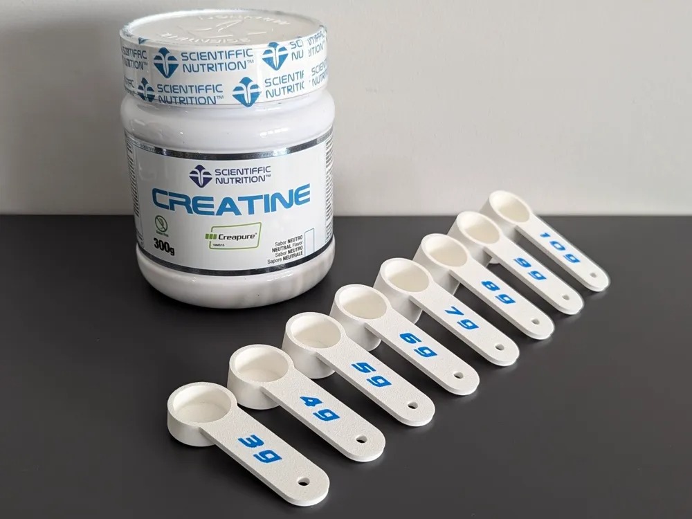 Protein-Kreatin-BCAA Kullanım Kaşık Set