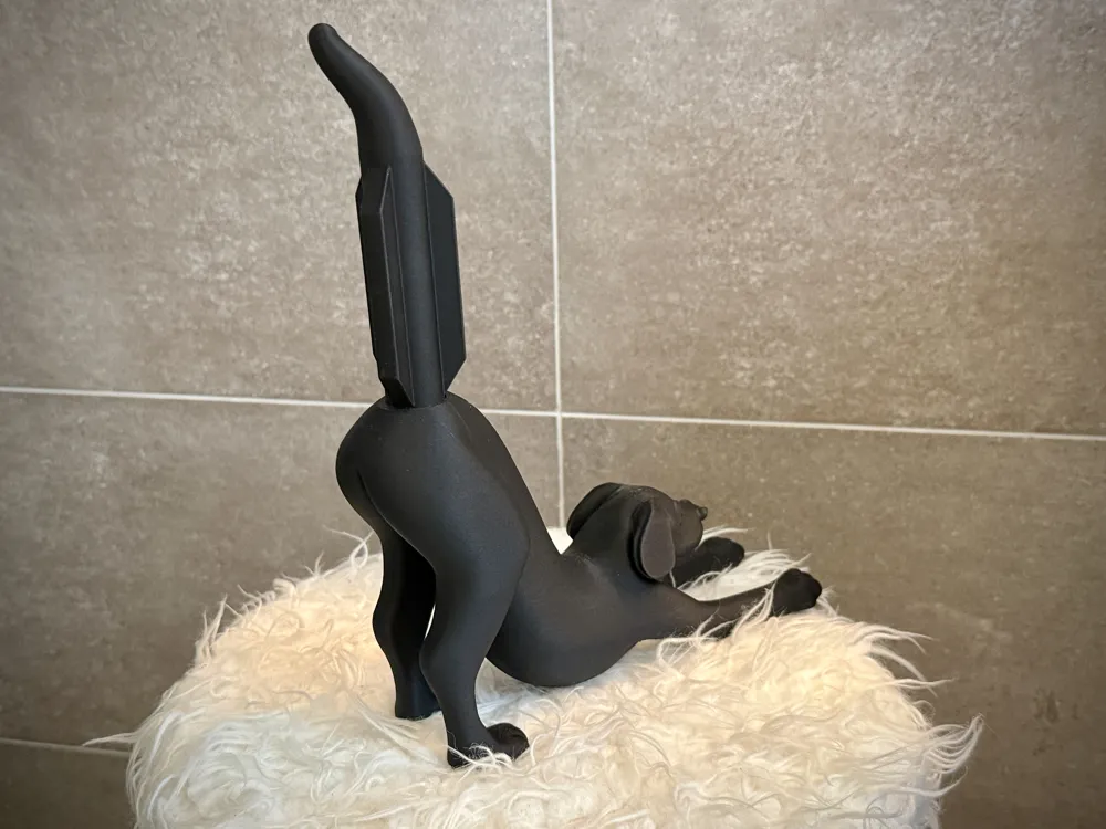 Köpek Tuvalet Kağıdı Tutucusu