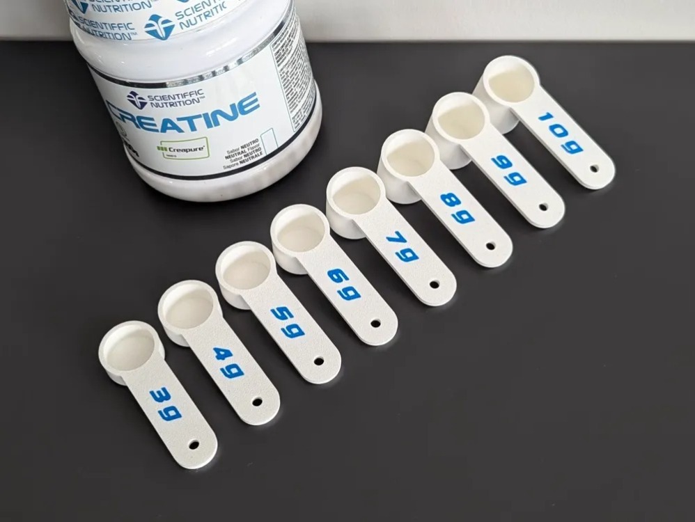 Protein-Kreatin-BCAA Kullanım Kaşık Set