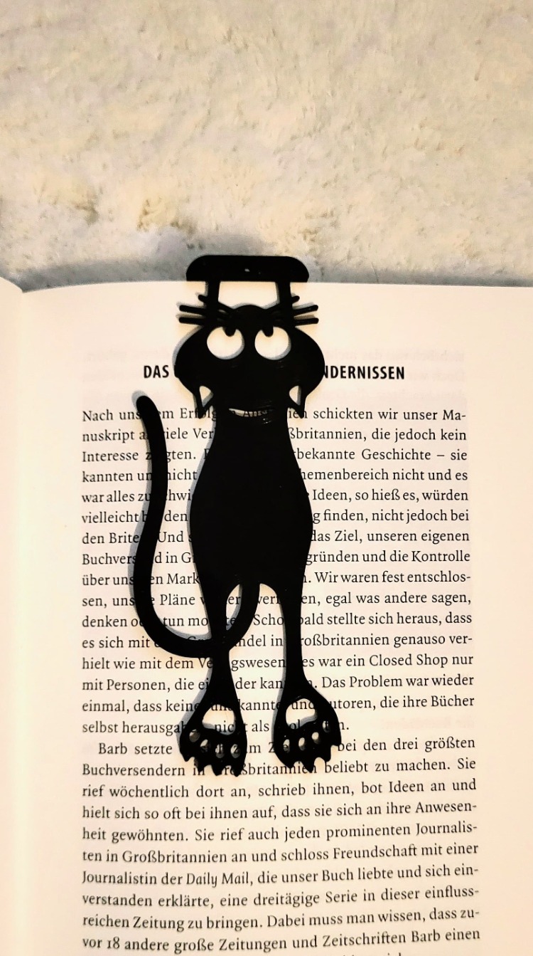 Kedi Kitap Ayracı