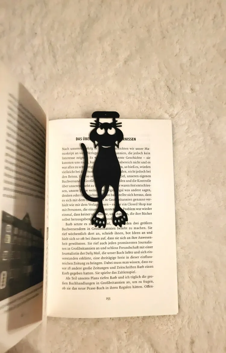 Kedi Kitap Ayracı