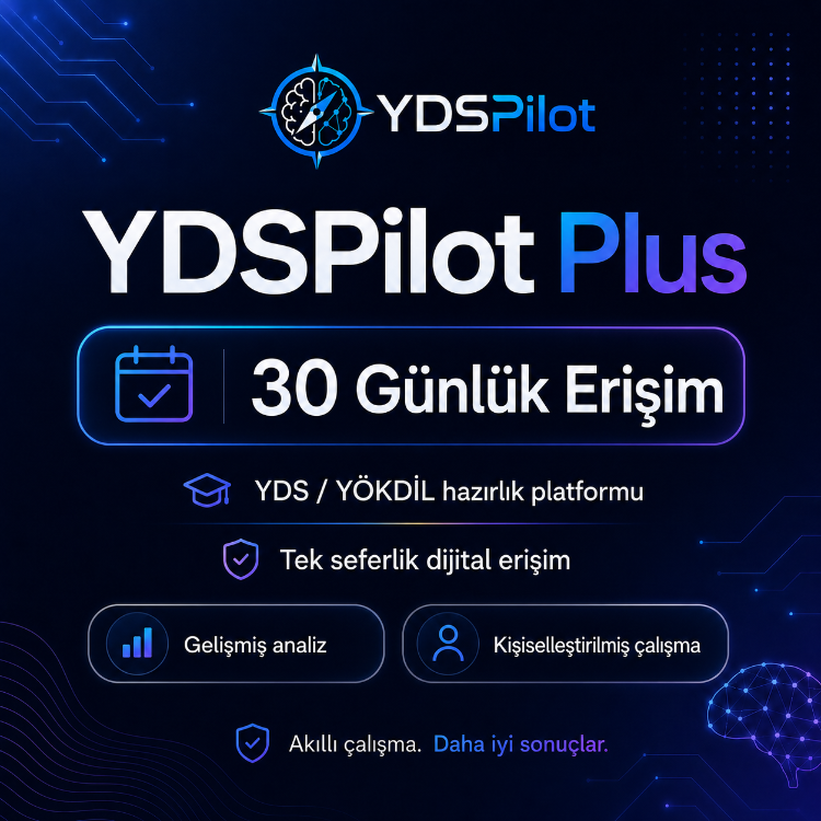YDSPilot Plus — 30 Günlük Erişim