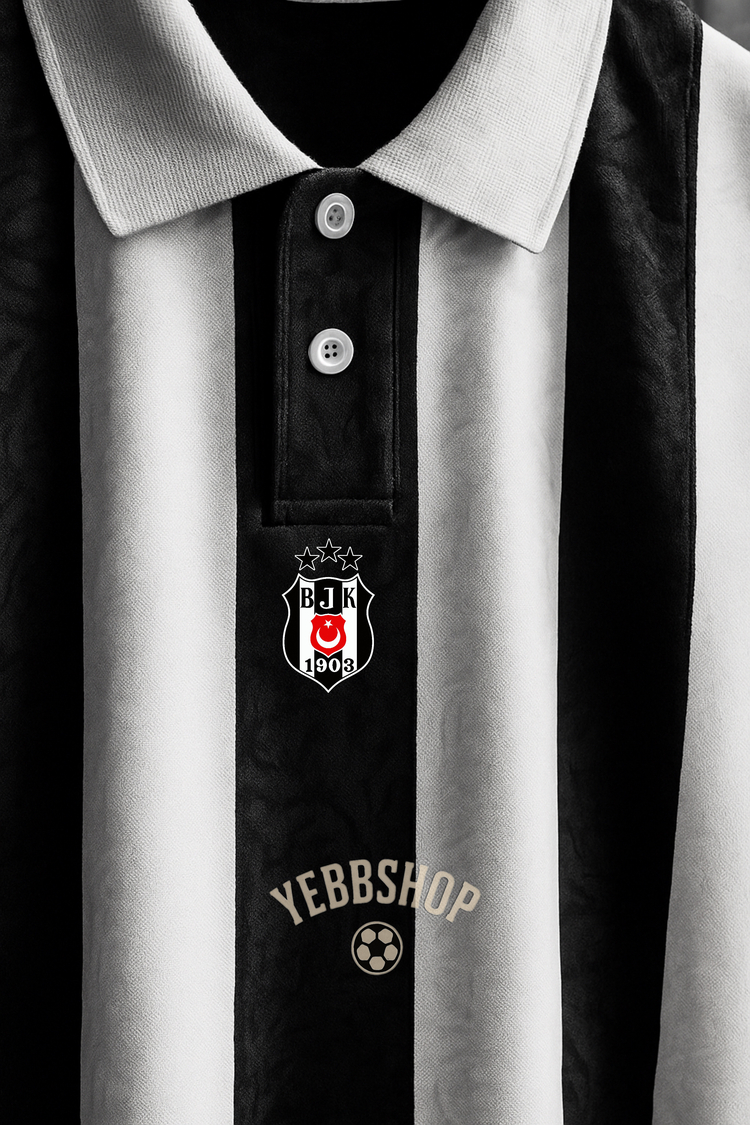 Beşiktaş Özel Tasarım Polo Yaka Forma