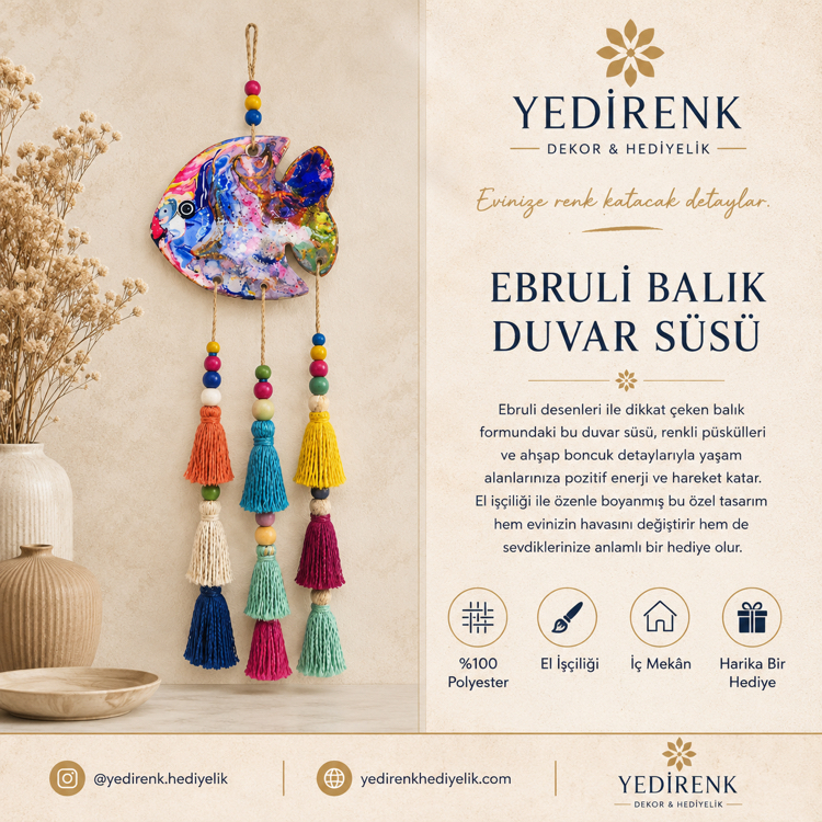 Yedirenk | Püsküllü Ebruli Balık 