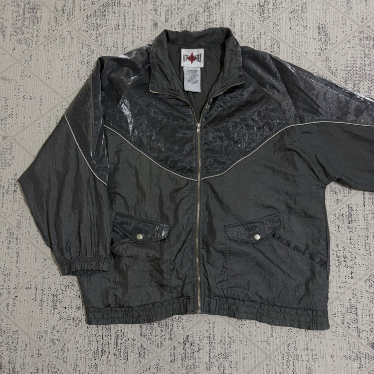 Gri Spor Vintage Ceket