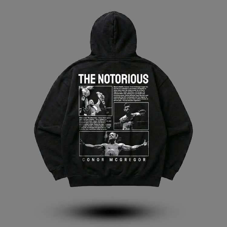 Conor Mcgregor "THE NOTORIOUS" Hoodie