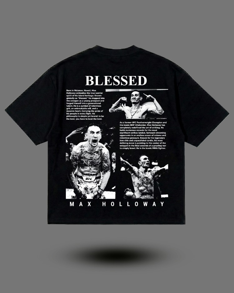 Max Holloway "BLESSED" T-shirt