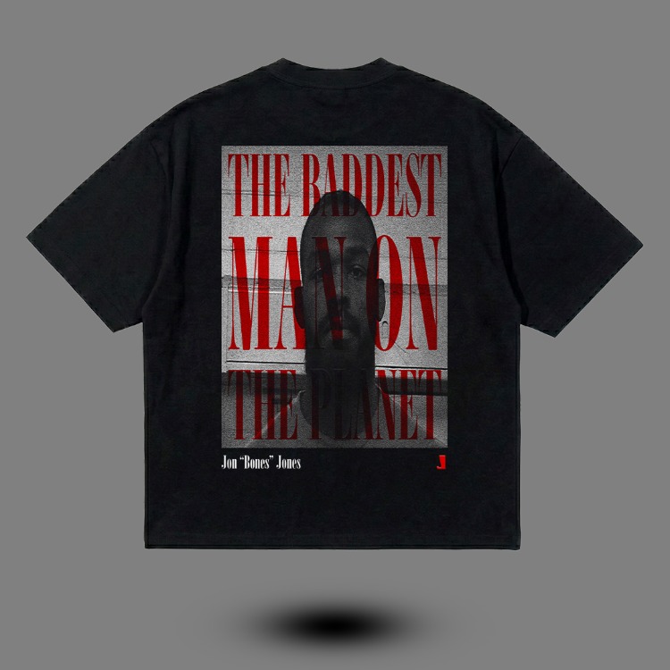 Jon Jones "BADDEST MAN" T-shirt