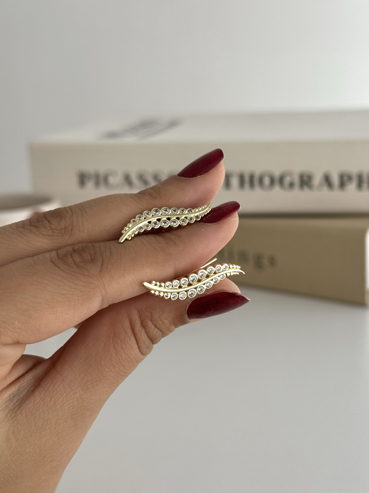 14k xuping seri küpe 