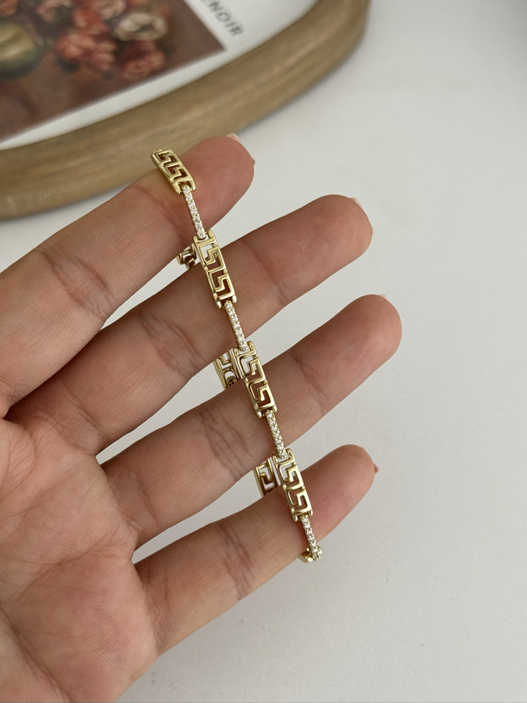 14k Xuping seri marka model bileklik 