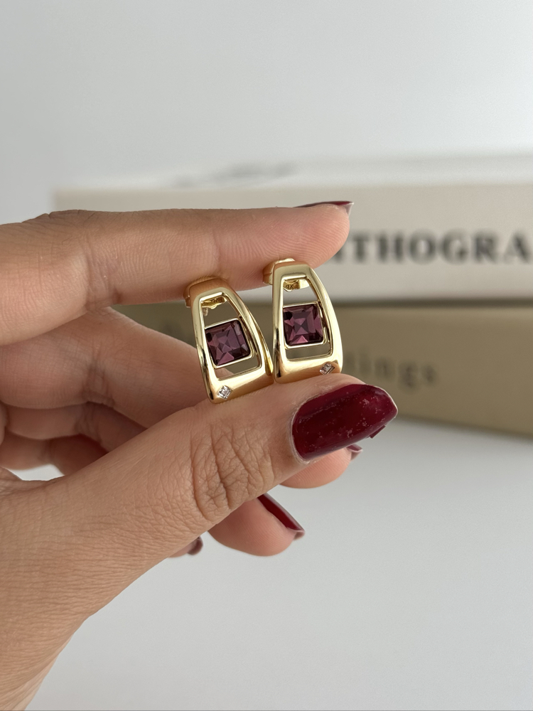 14k xuping seri küpe