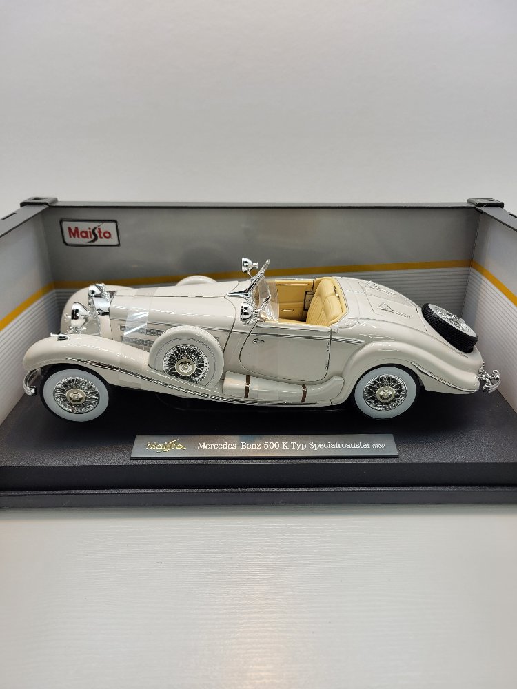 Maisto 1:18 Mercedes-Benz 500K Typ Specialroadster