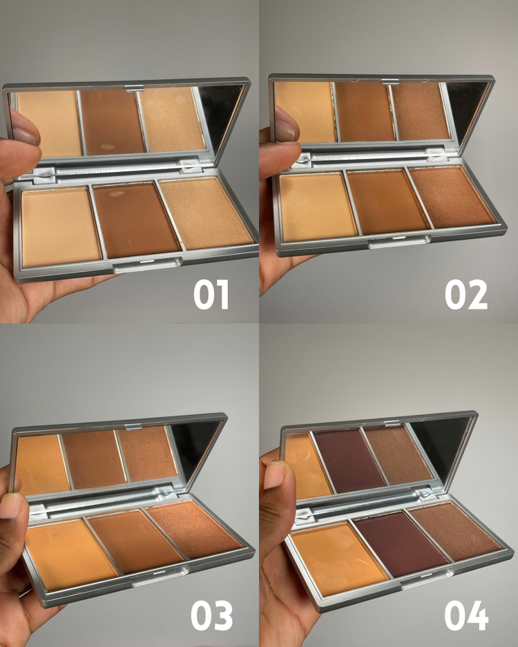 3in1 Face Definer palette |  04