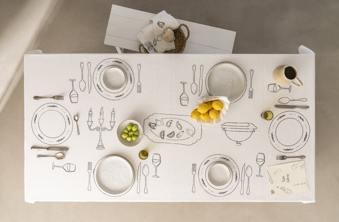 Table Setting Masa Örtüsü