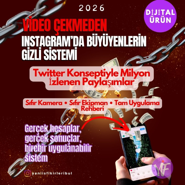 Video Çekmeden İnstagram'da Büyüme Rehberi (Uygulama Videolu)