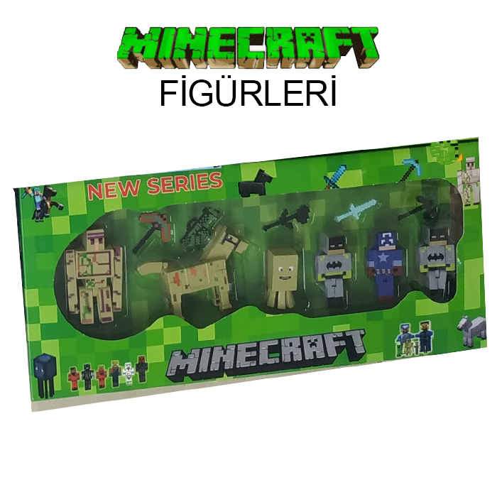 MINECRAFT 6 LI AHTAPOTLU SERİ