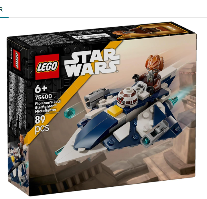 LEGO Star Wars: Klon Savaş. Plo Koon'un Jedi Starf. Mikro Savaş. 75400-6  /89 PARÇA