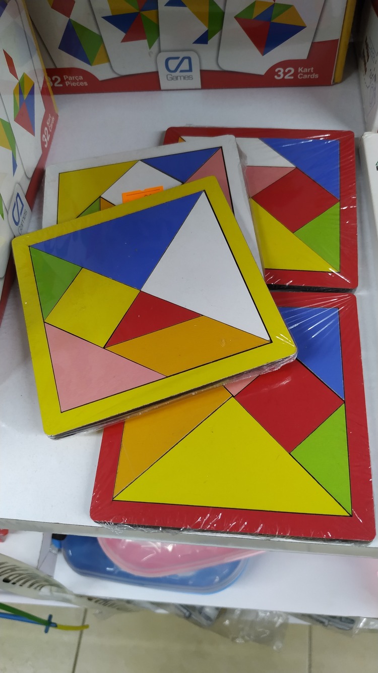 7 PARÇA TANGRAM