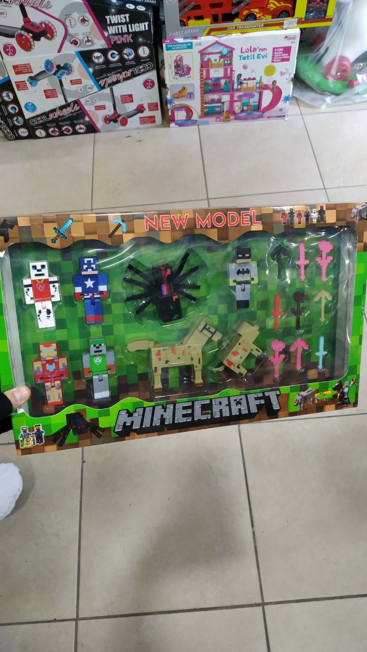 MINECRAFT ÖRÜMCEKLİ SERİ