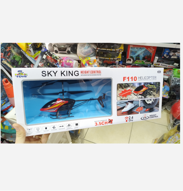 RC helikopter 4 kanallı