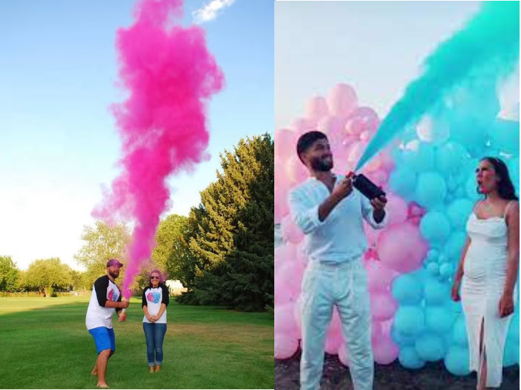 CİNSİYET TÜPÜ - CİNSİYET PARTİSİ PEMBE MAVİ TOZ TÜP