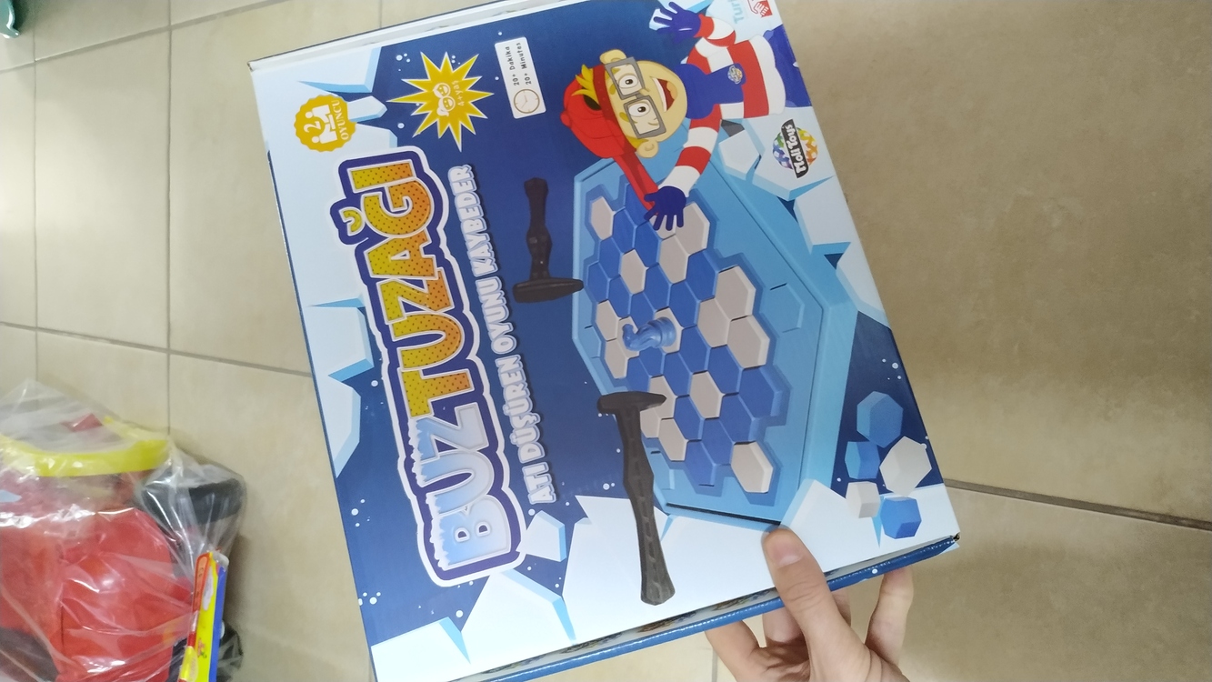 BUZ TUZAĞI OYUNU - BUZ KIRMA