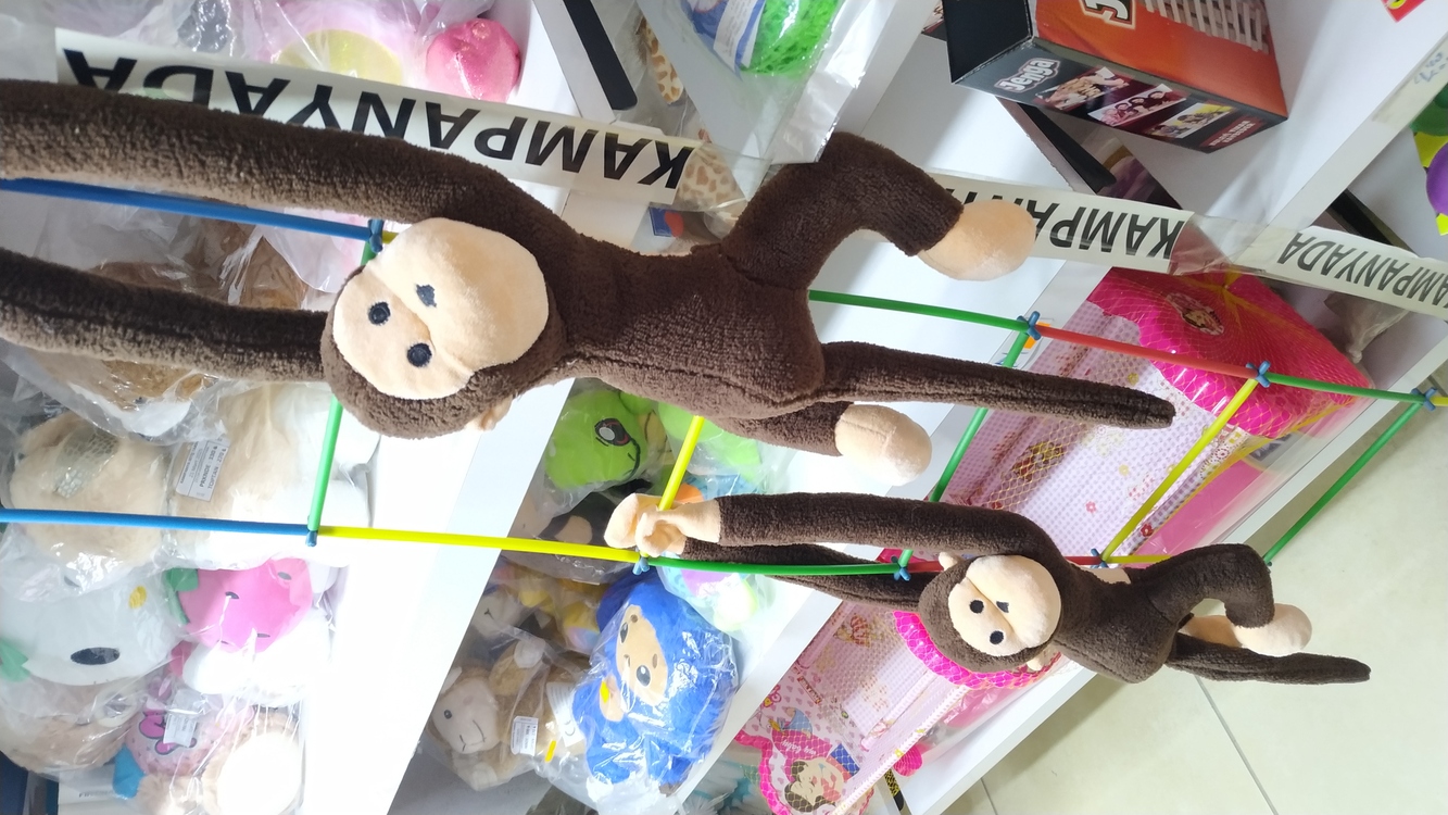 PELUŞ MAYMUN 65 CM