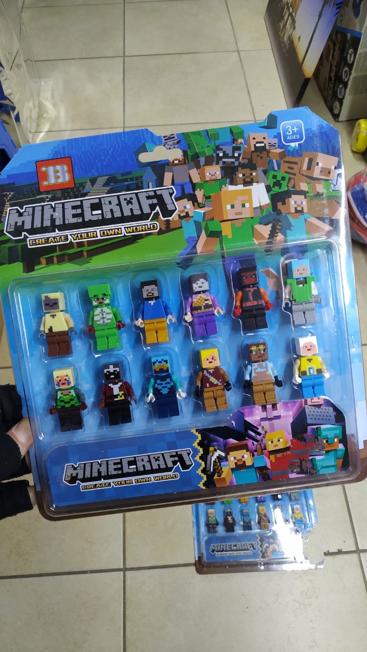 12 Lİ MINECRAFT SETİ - LEGO FİGÜR