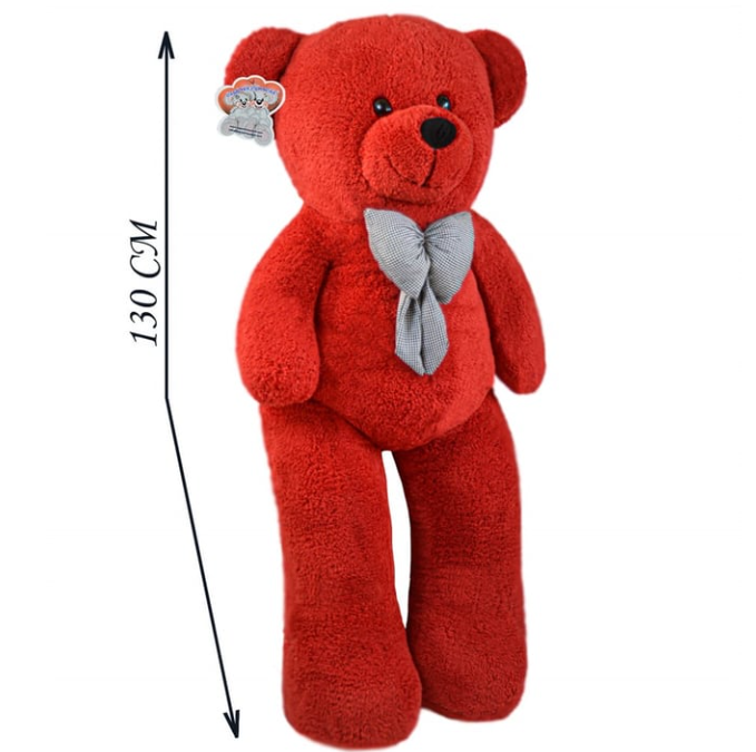 130 CM KIRMIZI PELUŞ AYICIK