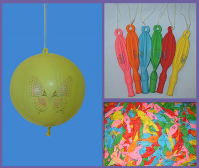 İPLİ BALON - STRES BALONU - PUNCH BALON - 5 AD PAKET