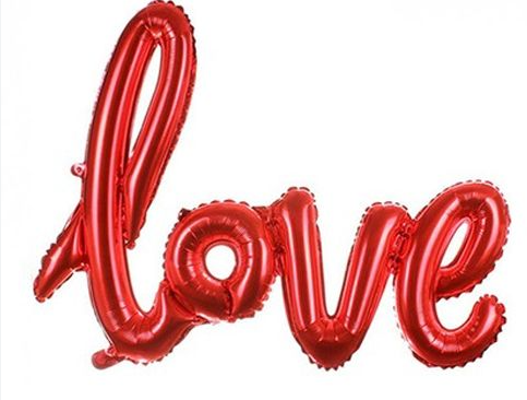 LOVE FOLYO BALON 36x54 ad fiyat