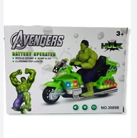 PILLI MOTOR HULK MÜZİKLİ IŞIKLI ÇARP DÖN MEKANİZMA