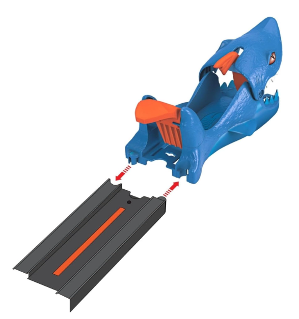 Hot Wheels Vahşi Fırlatıcılar Serisi Shark Launcher GVF43