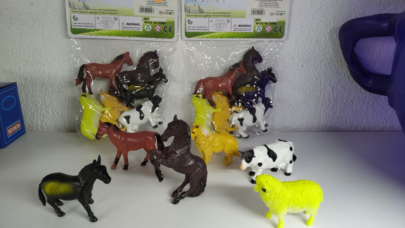 15 CM SAFARİ HAYVANLARI 6 LI PK