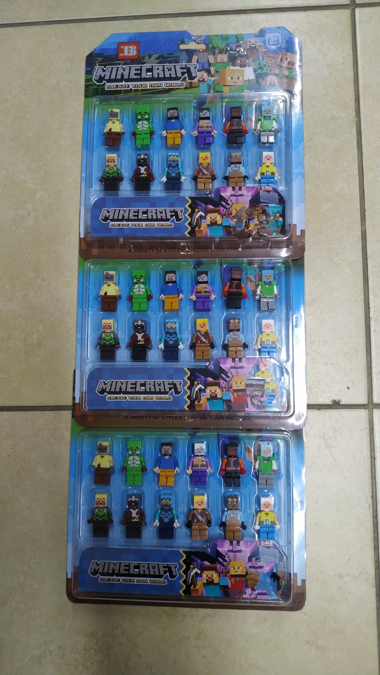 12 Lİ MINECRAFT SETİ - LEGO FİGÜR