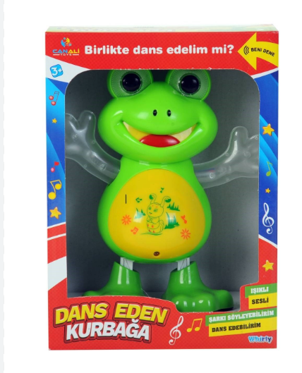DANSÇI KURBAĞA  sesli müzikli hareketli