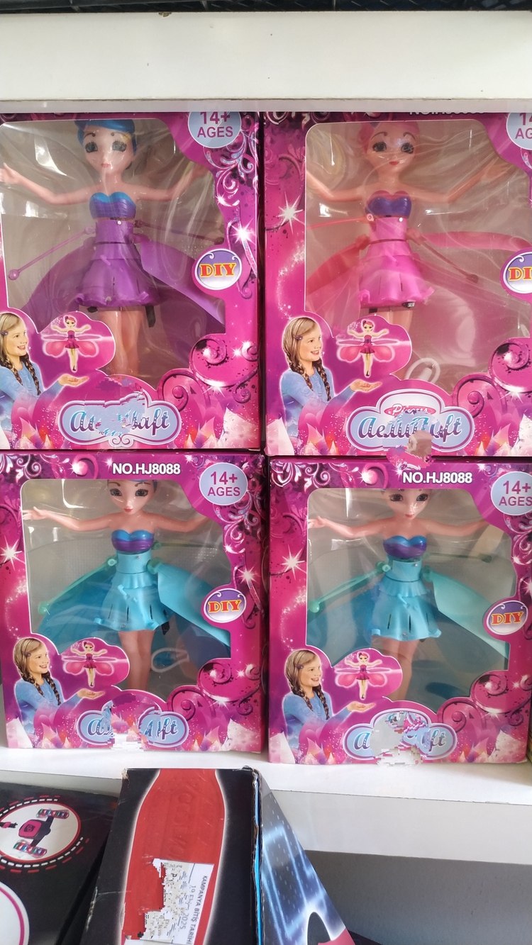 ŞARJLI UÇAN PERİ BEBEK FARKLI RENKLERDE